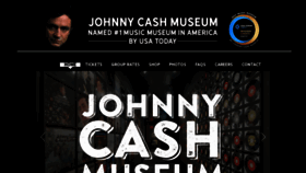 What Johnnycashmuseum.com website looks like in 2024 