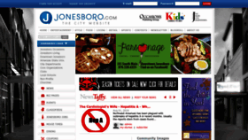 What Jonesboro.com website looks like in 2024 