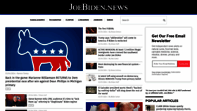 What Joebiden.news website looks like in 2024 