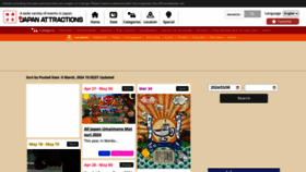 What Japan-attractions.jp website looks like in 2024 