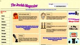 What Jewishmag.com website looks like in 2024 