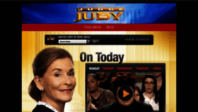What Judgejudy.com website looks like in 2024 