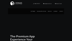 What Jonasclub.com website looks like in 2024 