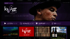 What Jazzandblues.org website looked like in 2024 (2 years ago)