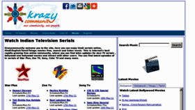 What Krazycommunity.com website looked like in 2011 (12 years ago)