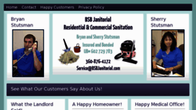 What Kitsapcleaningservices.com website looked like in 2011 (12 years ago)