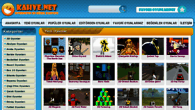 What Kahve.net website looked like in 2011 (12 years ago)