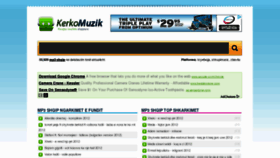 What Kerkomuzik.com website looked like in 2011 (12 years ago)