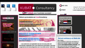 What Kubatconsultancy.nl website looked like in 2011 (12 years ago)