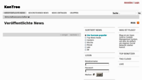 What Kentree.org website looked like in 2011 (12 years ago)