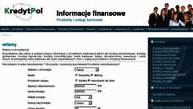 What Kredytpol.pl website looked like in 2012 (12 years ago)