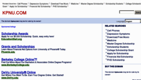 What Kpnu.com website looked like in 2012 (12 years ago)
