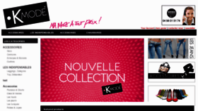 What Kw-mode.fr website looked like in 2012 (12 years ago)