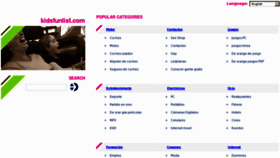 What Kidsfunlist.com website looked like in 2012 (12 years ago)