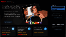 What Kodakpulse.com website looked like in 2012 (12 years ago)