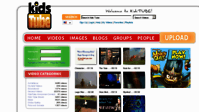 What Kidstube.com website looked like in 2012 (12 years ago)