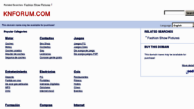 What Knforum.com website looked like in 2012 (11 years ago)