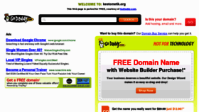 What Kestometik.org website looked like in 2012 (11 years ago)