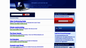 What Klimaktiv-co2-rechner.de website looked like in 2011 (13 years ago)