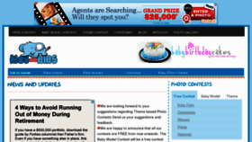 What Kidsandbibs.com website looked like in 2012 (11 years ago)