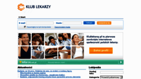 What Klublekarzy.pl website looked like in 2012 (11 years ago)