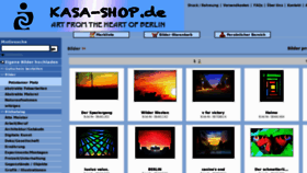 What Kasa-shop.de website looked like in 2012 (11 years ago)