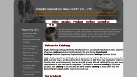What Kscastings.com website looked like in 2012 (11 years ago)