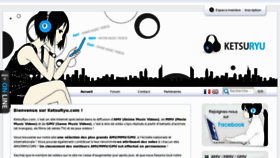 What Ketsuryu.com website looked like in 2012 (11 years ago)