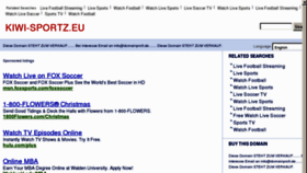 What Kiwi-sportz.eu website looked like in 2012 (11 years ago)