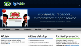 What Kifulab.net website looked like in 2012 (11 years ago)