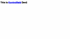 What Kontrollfeld.net website looked like in 2012 (11 years ago)