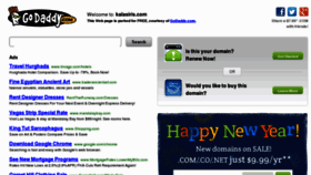 What Kalasiris.com website looked like in 2012 (11 years ago)