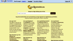 What Kwentonikiko.com website looked like in 2012 (11 years ago)