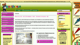 What Kreativnase.de website looked like in 2013 (11 years ago)