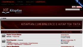 What Kitapfan.com website looked like in 2013 (11 years ago)