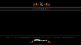 What Kamelotauctions.com website looked like in 2013 (11 years ago)