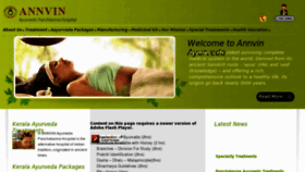 What Keralaayurveda.org.in website looked like in 2013 (11 years ago)