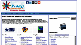 What Krazycommunity.com website looked like in 2011 (13 years ago)