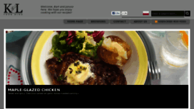What Klfoodblog.com website looked like in 2013 (11 years ago)
