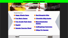What Killerhamster.com website looked like in 2013 (11 years ago)