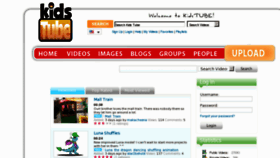 What Kidstube.com website looked like in 2013 (11 years ago)