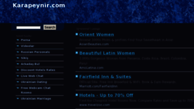 What Karapeynir.com website looked like in 2013 (11 years ago)
