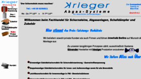 What Krieger-berlin.de website looked like in 2013 (11 years ago)