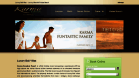 What Karmakandara.com website looked like in 2013 (10 years ago)