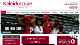 What Kaleidoscope-events.co.uk website looked like in 2013 (10 years ago)