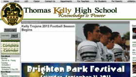 What Kellyhs.org website looked like in 2013 (10 years ago)