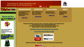 What Kidszone.com website looked like in 2013 (10 years ago)