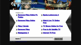What Kinomaniak.com website looked like in 2013 (10 years ago)