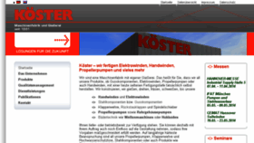 What Koester-heide.de website looked like in 2013 (10 years ago)