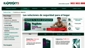 What Kasperskytienda.com.es website looked like in 2014 (10 years ago)